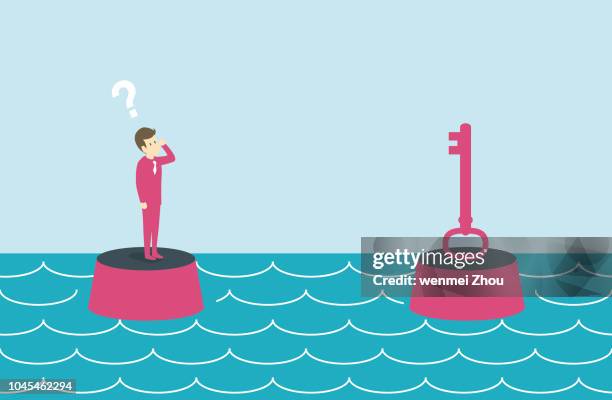 solution - bridging the gap stock illustrations
