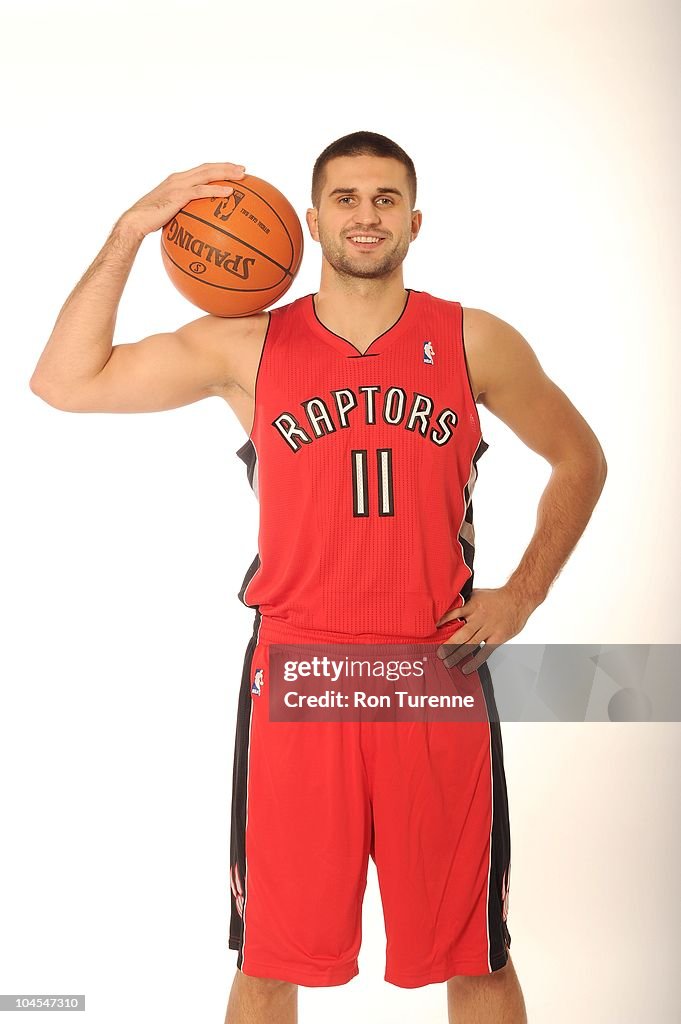 2010-11 NBA Media Day -  Toronto Raptors