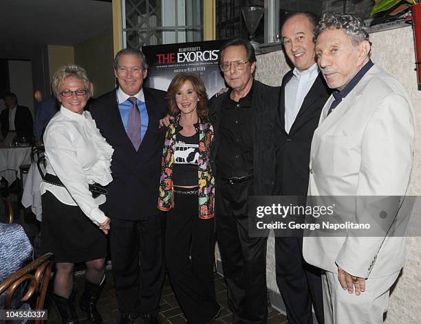 Ronnee Sass,Jeff Baker, actress Linda Blair, Academy Award winning Director William Friedkin,Jeff Baker and Writer/Producer William Peter Blatty...