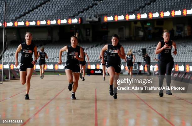AFL Women's Draft Combine, ニュース写真