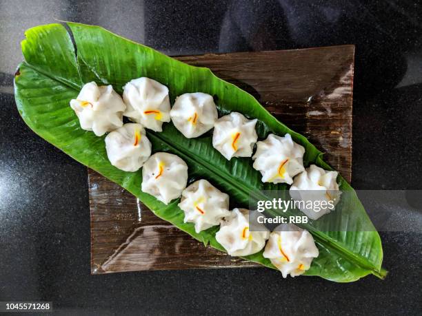 ukadiche modak - ganesh chaturthi fotografías e imágenes de stock