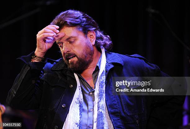 Audio engineer and musician Alan Parsons participates in "An Evening With Alan Parsons" at the GRAMMY Museum on September 29, 2010 in Los Angeles,...