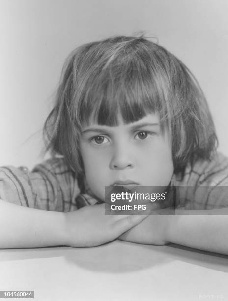 Robert Coogan , American child actor and brother of fellow child actor Jackie Coogan, USA, circa 1935.