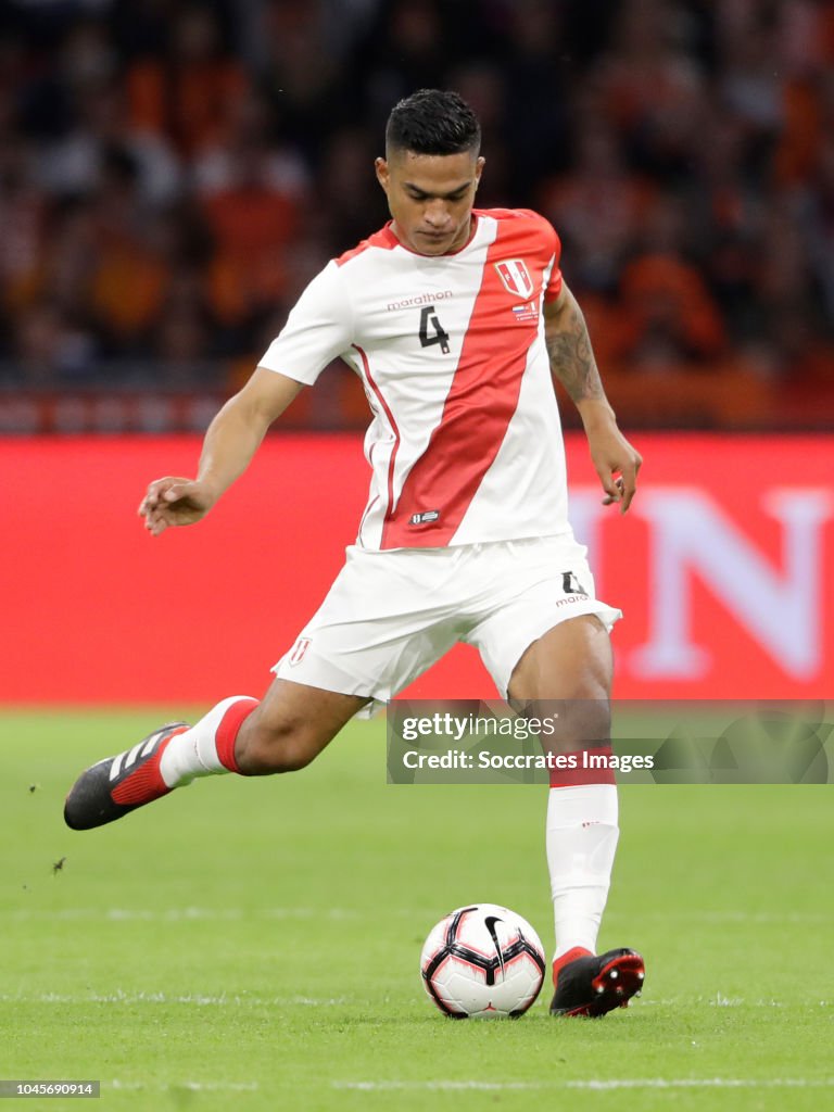 Holland  v Peru  -International Friendly