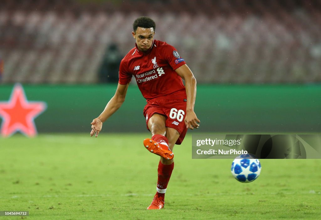 SSC Napoli v FC Liverpool - UEFA Champions League Group C