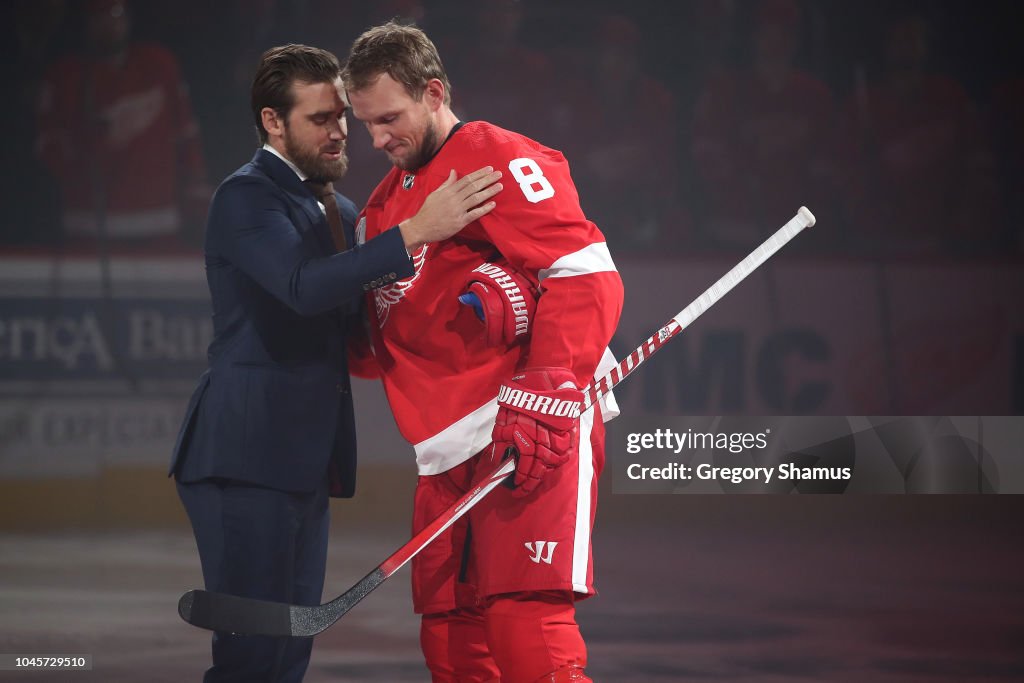 Columbus Blue Jackets v Detroit Red Wings