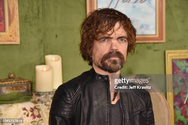 Peter Dinklage attends the Los Angeles Premiere Of HBO Films MY DINNER WITH HERVE at Paramount Studios on October 4, 2018 in Hollywood, California.
