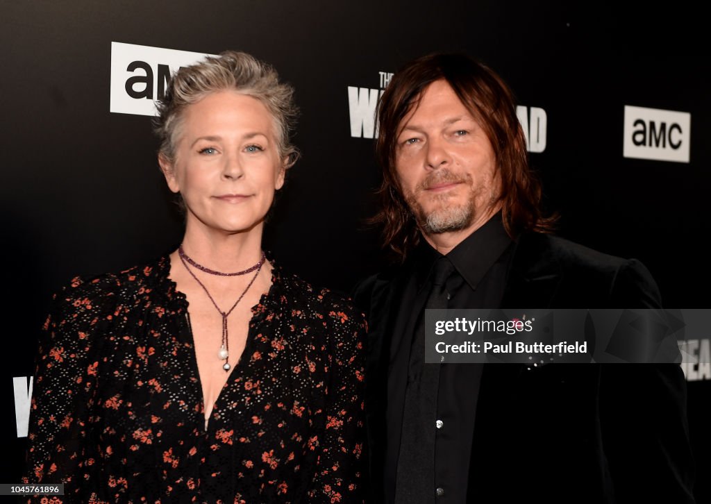 Premiere Of AMC's "The Walking Dead" Season 9 - Arrivals