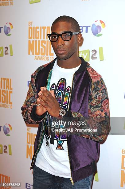 Tinie Tempah attends the 'BT Digital Music Awards' at The Roundhouse on September 30, 2010 in London, England.