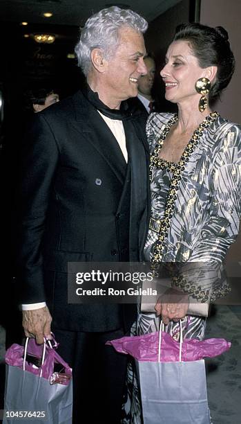 Audrey Hepburn and Tony Curtis
