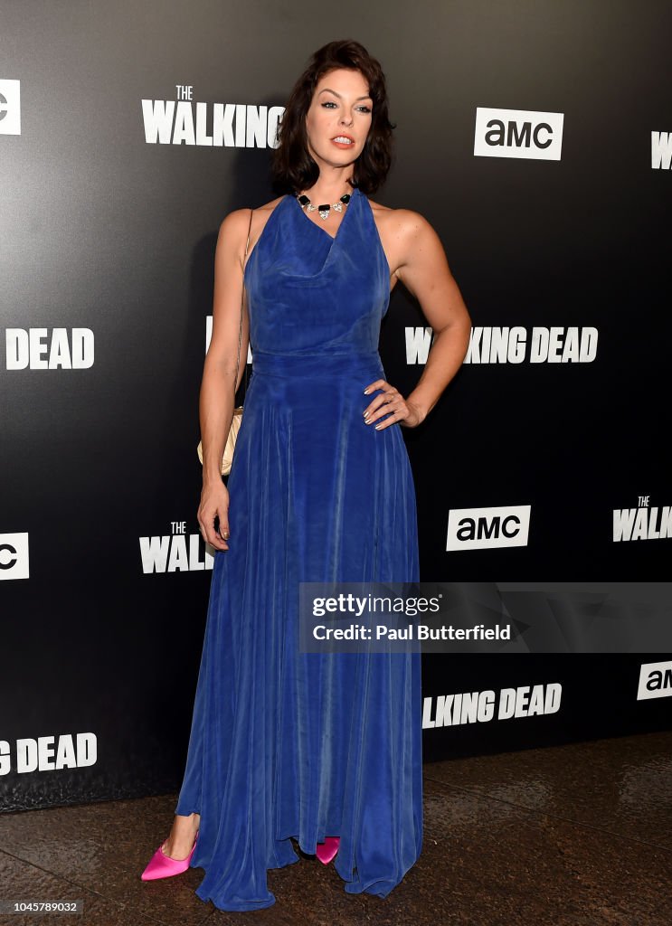 Premiere Of AMC's "The Walking Dead" Season 9 - Arrivals