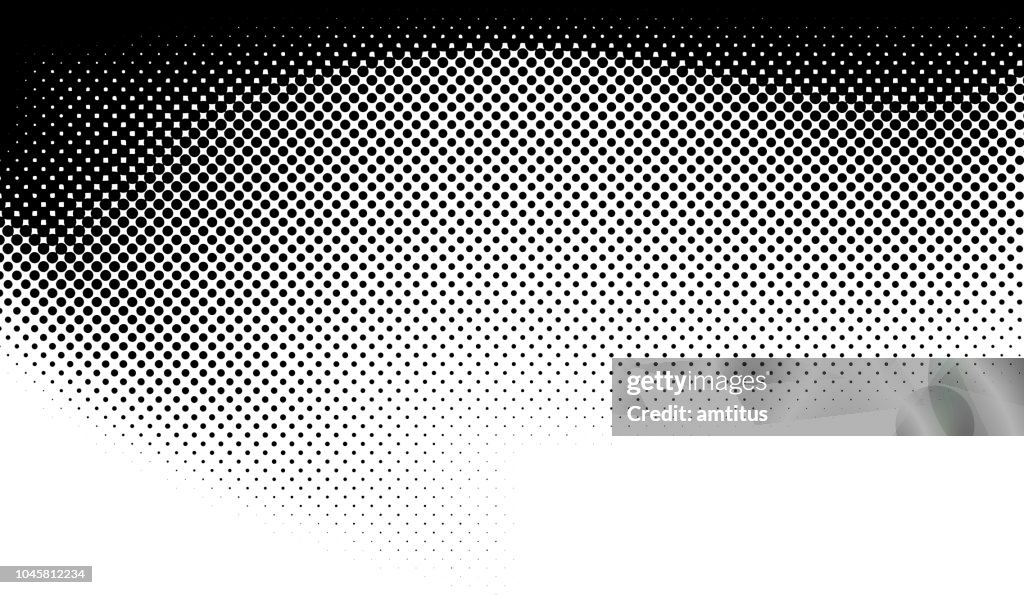 Gradient Halftone Pattern Halftone Gradient
