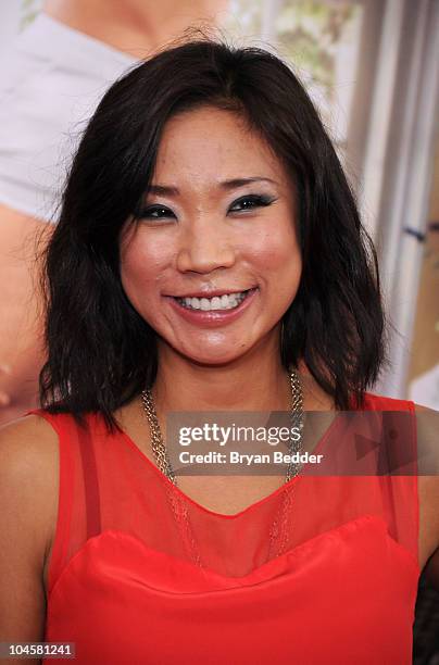 Actress Anne Son attends the "Life As We Know It" premiere at the Ziegfeld Theatre on September 30, 2010 in New York City.