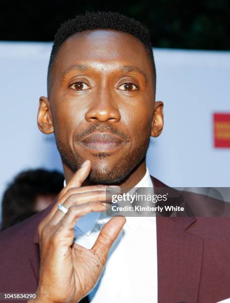 Mahershala Ali attends the 41st Mill Valley Film Festival - Opening Night Gala Premieres Of "Green Book" And "A Private War" at The Outdoor Art Club...