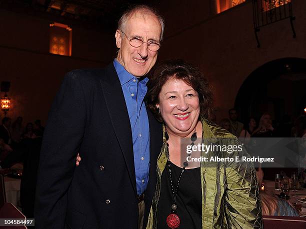 Actors James Cromwell and Margo Martindale attend the premiere of Walt Disney Pictures' "Secretariat" after party at the on September 30, 2010 in...