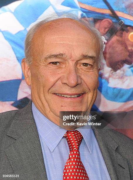 Writer William Nack attends the premiere Of Walt Disney Pictures' "Secretariat" at the El Capitan Theatre on September 30, 2010 in Hollywood,...