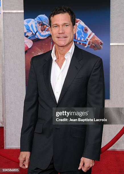 Dylan Walsh attends the 'Secretariat' film premiere at the El Capitan Theatre on September 30, 2010 in Hollywood, California.