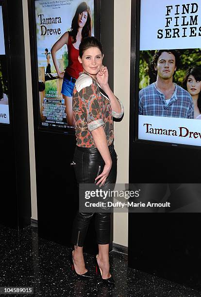 Gemma Arterton attends Film Independent's Screening of "Tamara Drewe" at Pacific Design Center on September 30, 2010 in West Hollywood, California.