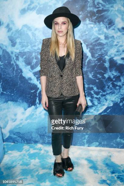 Ward attends the "UGG: 40 Years" Anniversary Celebration at Chateau Marmont on October 4, 2018 in Los Angeles, California.