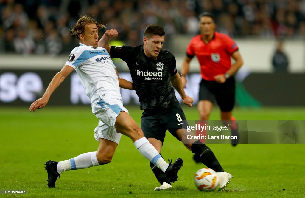 Eintracht Frankfurt v SS Lazio - UEFA Europa League - Group H