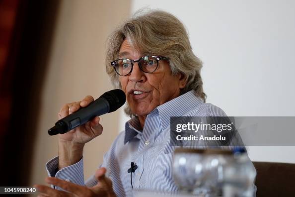 American actor Eric Roberts press conference in Antalya American actor Eric Roberts press conference in Antalya
