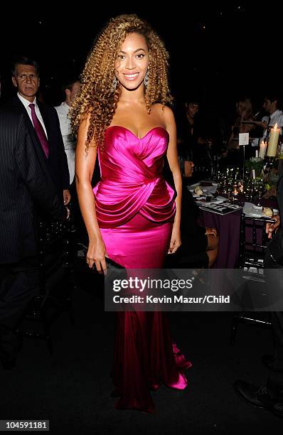 Beyonce attends at Keep A Child Alive's 7th annual Black Ball at Hammerstein Ballroom on September 30, 2010 in New York City.