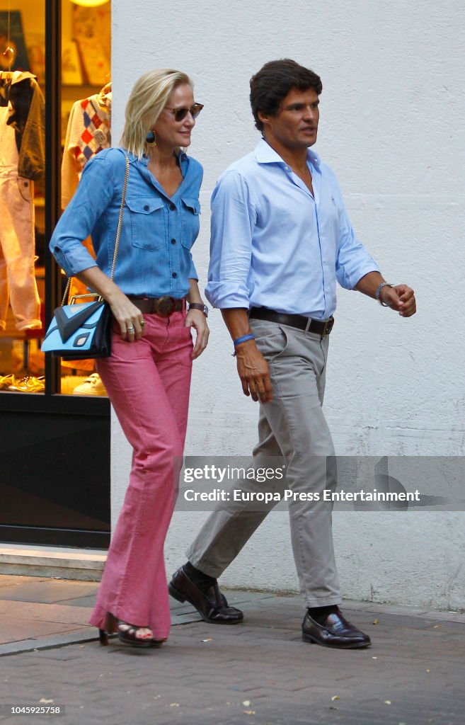 Celebrities Sighting In Madrid - September 20, 2018