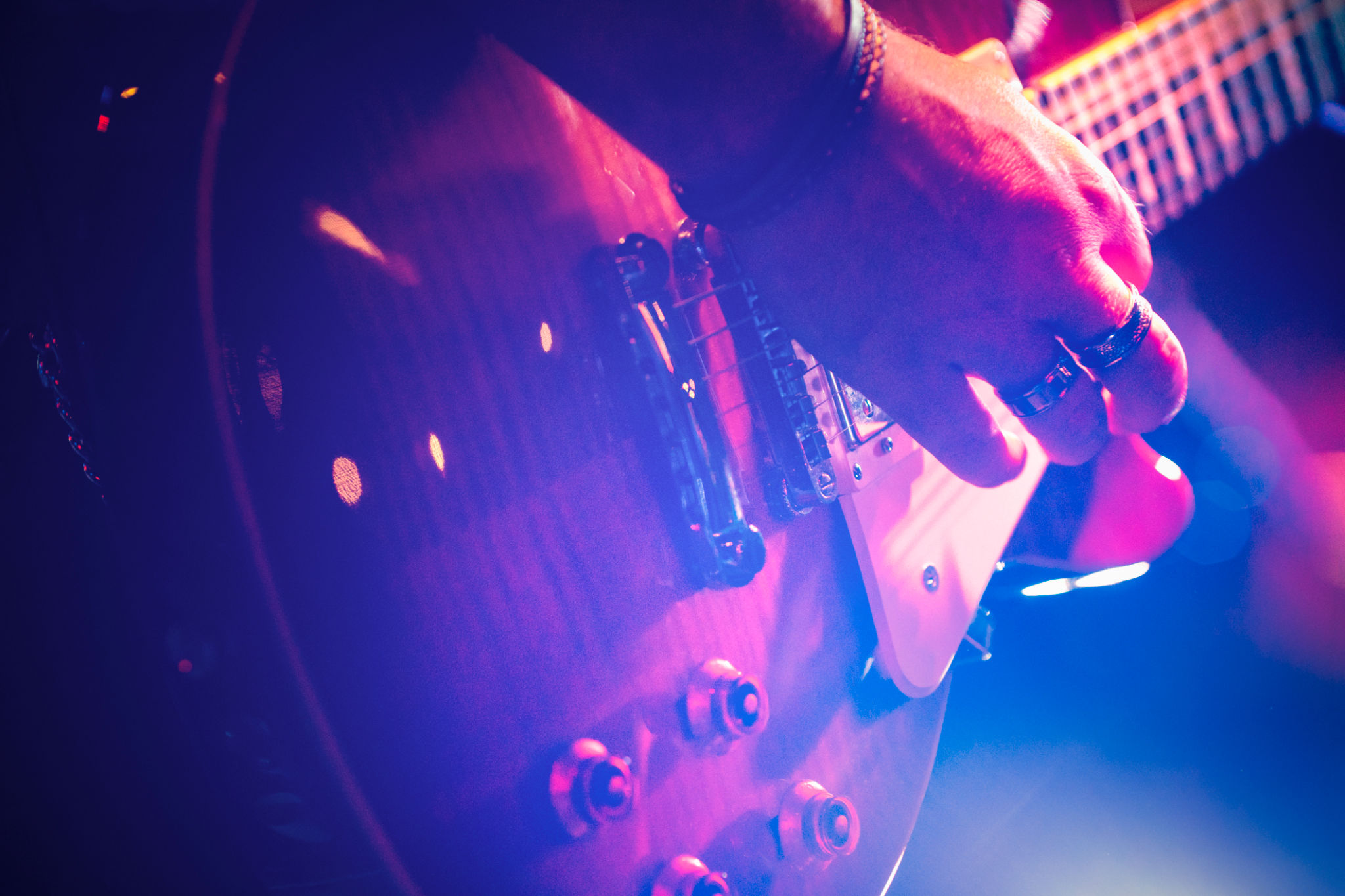 guitar closeup