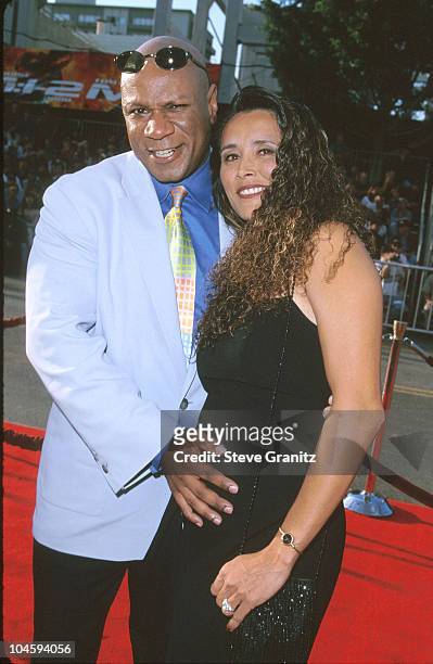 Ving Rhames & Wife during "Mission: Impossible 2" Los Angeles Premiere at Mann Chinese Theatre in Hollywood, California, United States.