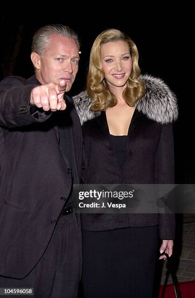 Lisa Kudrow & Husband Michel Stern during "Lucky Numbers" Los Angeles Premiere at Paramount Pictures in Hollywood, California, United States.