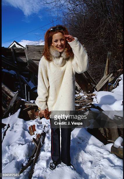 Kate Hudson during Sundance Film Festival 2000 in Park City, Utah, United States.