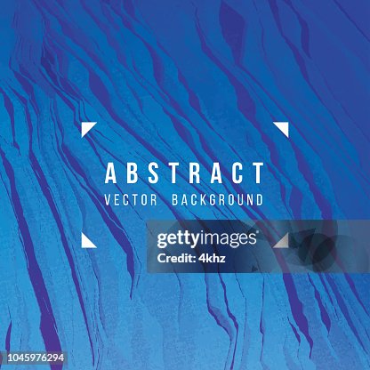 Distorted Blue Distorted Blue Waves Digital Glitch Abstract Grunge Background High-Res ...