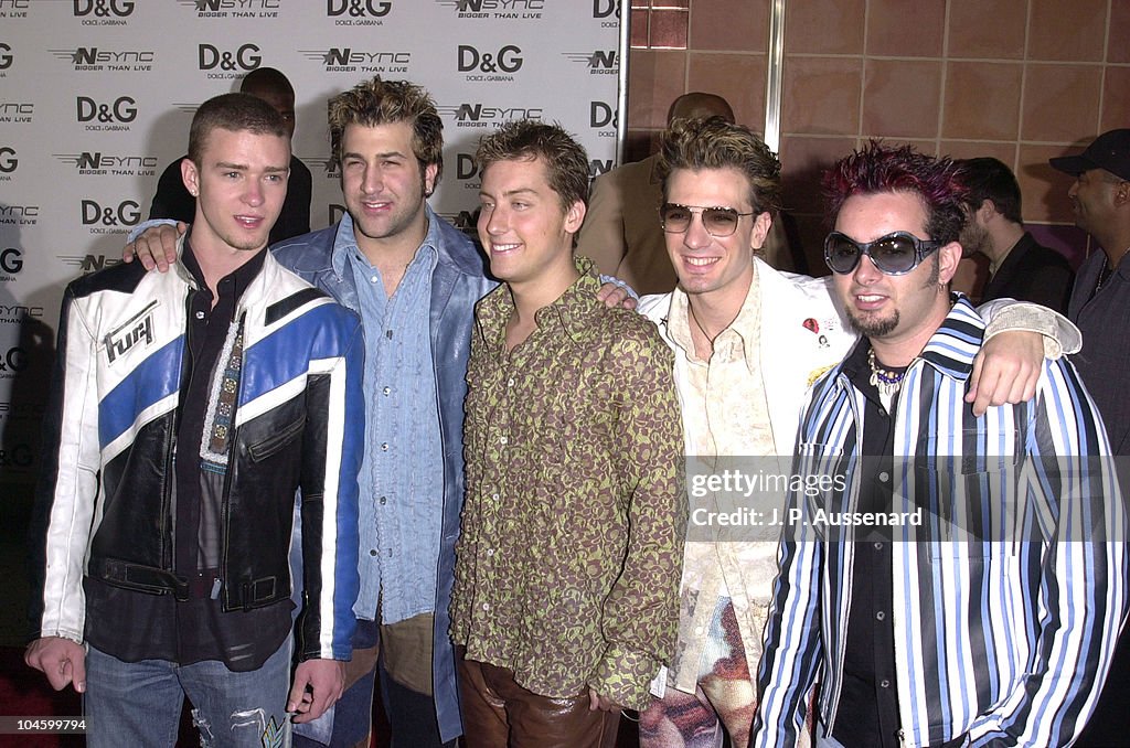 Nsync Prime NSYNC during *NSYNC in Concert Premiere at Imax Theater in Los... News ...