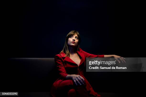 Michelle Jenner during a portrait session at Sitges Film Festival on October 5, 2018 in Sitges, Spain.