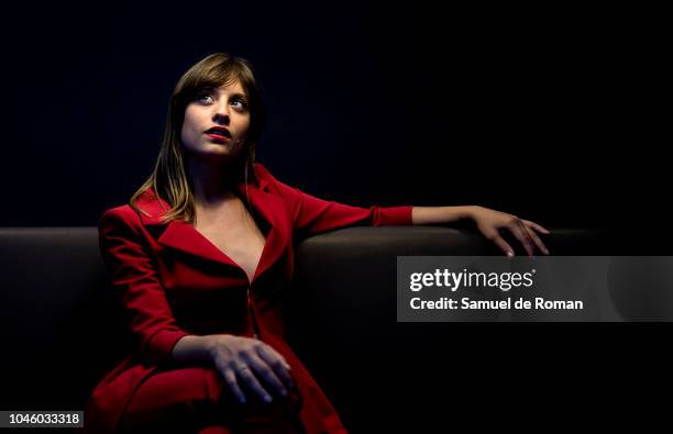 Michelle Jenner during a portrait session at Sitges Film Festival on October 5, 2018 in Sitges, Spain.