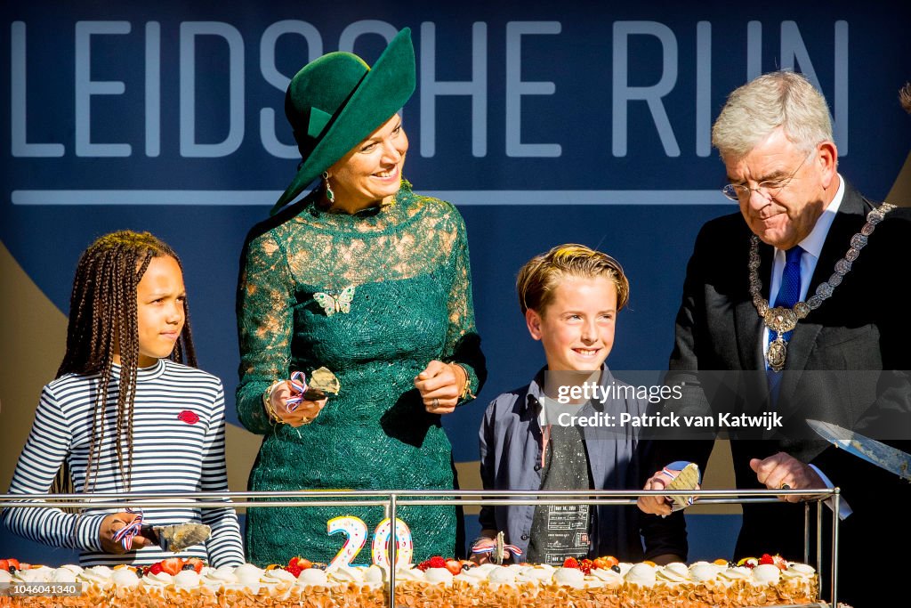 Queen Maxima Of the Netherlands Celebrates 20th Anniversary Of Leidsche Rijn