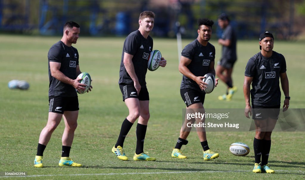 Rugby Championship New Zealand All Blacks  Captain's Run