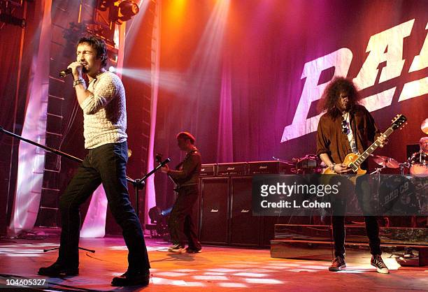 Paul Rodgers of Bad Company and Slash in concert at the Grove of Anaheim.