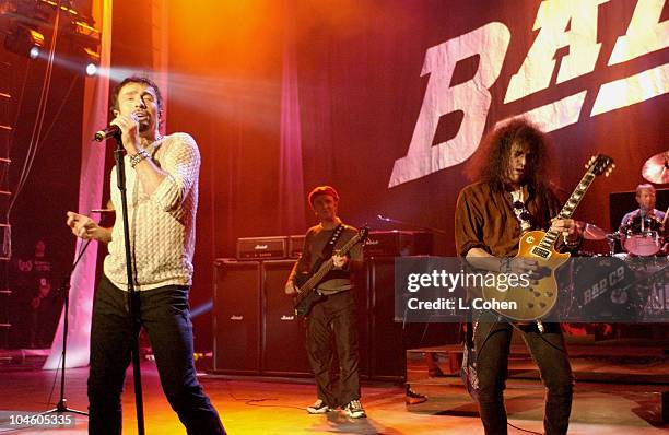 Paul Rodgers of Bad Company and Slash in concert at the Grove of Anaheim.