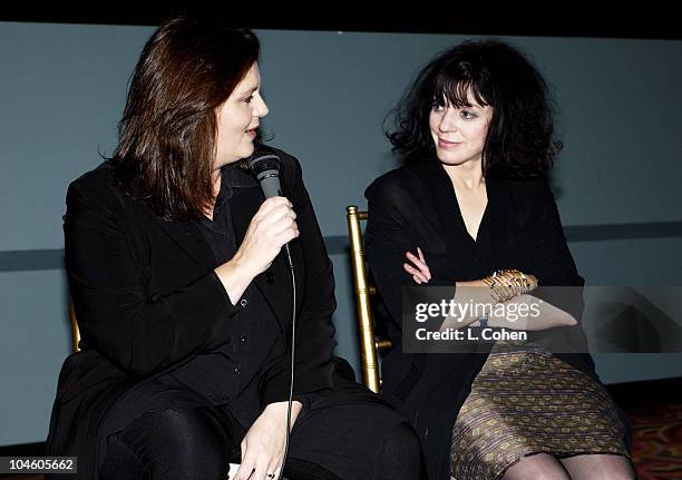 Philippa Boyens and Fran Walsh, co-writers of "The Lord of the Rings"