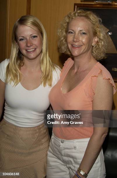 Melissa Joan Hart & Mother, Paula, in the Boutique on The Hollywood Yacht in Cannes.
