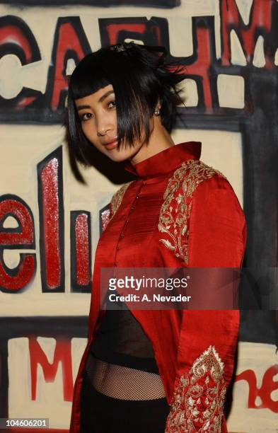 Bai Ling during Movieline Magazine and California Artists for Humanity at Nacional in Los Angeles, California, United States.