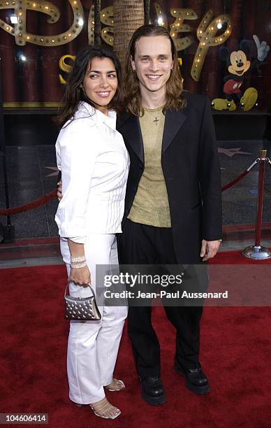 Lisa Vultaggio & Jonathan Jackson during "Insomnia" Premiere at El Capitan Theatre in Hollywood, California, United States.