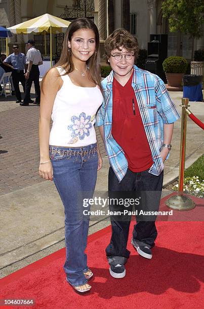 Chelsea Brummet & Kyle Sullivan during "Hey Arnold! The Movie" Premiere at Paramount Studios in Los Angeles, California, United States.