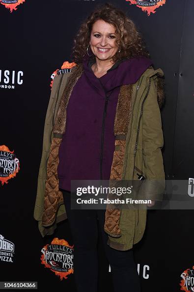 Nadia Sawahla attends the press night for Shocktober Fest at Tulleys