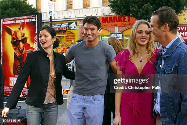 Jill Hennessy, Jerry O'Connell, Estella Warren and Peter Berg