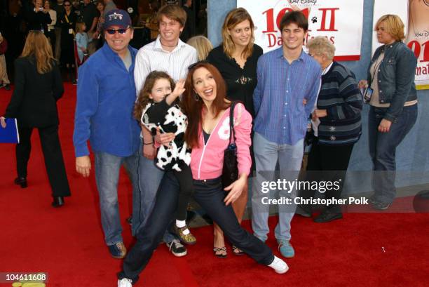 Amy Yasbeck & John Ritter during "101 Dalmatians 2: Patch's London Adventure" DVD - World Premiere at El Capitan Theatre in Hollywood, CA, United...