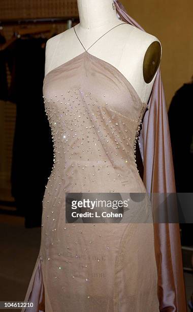 The Anne Bowen five million dollar "Hearts on Fire" diamond Oscar gown