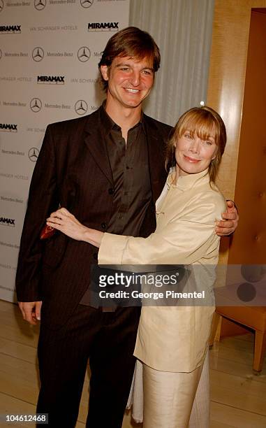 William Mapother & Sissy Spacek during Miramax Pre-Oscar Party - Arrivals at Mondrian Hotel in West Hollywood, California, United States.