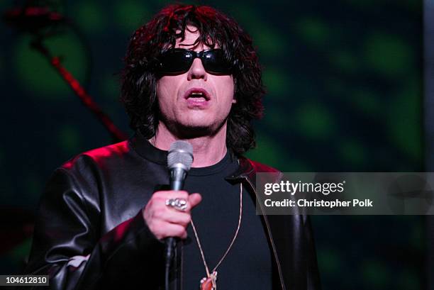 Ian Astbury during The Doors perform live at the Universal Amphitheater at Universal Amphitheater in Universal City, CA, United States.